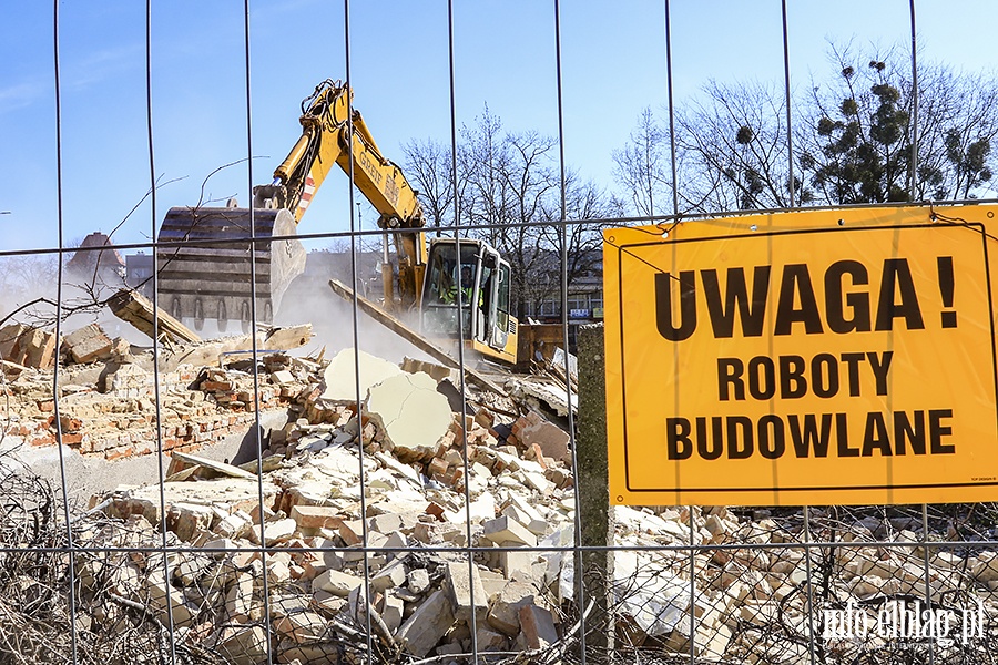 Rozbirka budynku po ogrodniku ulica Robotnicza, fot. 12