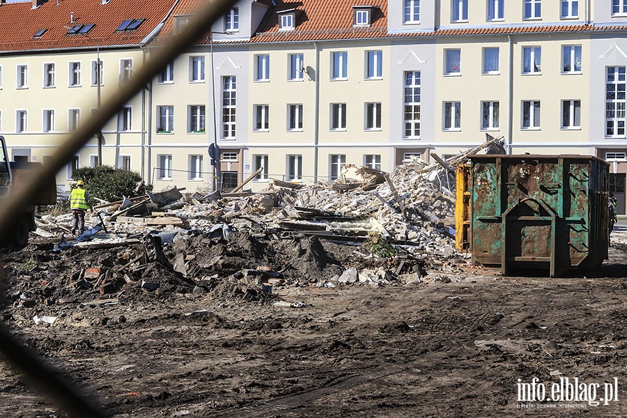 Rozbirka budynku po ogrodniku ulica Robotnicza, fot. 15