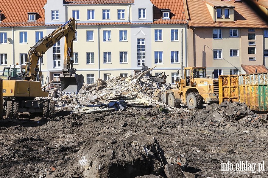 Rozbirka budynku po ogrodniku ulica Robotnicza, fot. 16