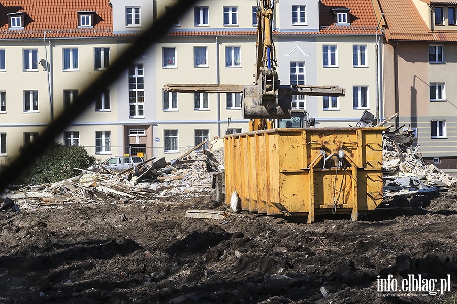 Rozbirka budynku po ogrodniku ulica Robotnicza, fot. 18