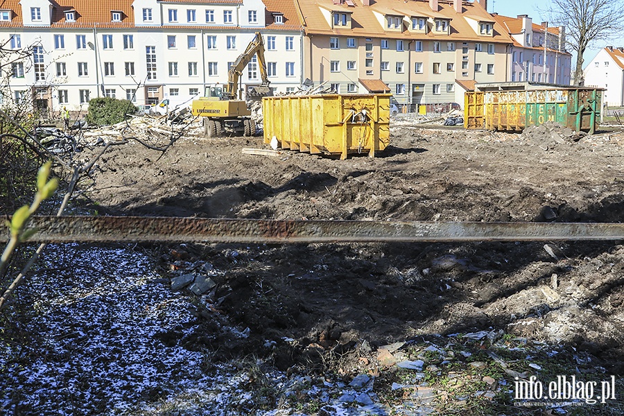 Rozbirka budynku po ogrodniku ulica Robotnicza, fot. 20