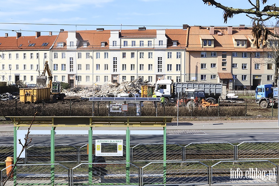 Rozbirka budynku po ogrodniku ulica Robotnicza, fot. 23