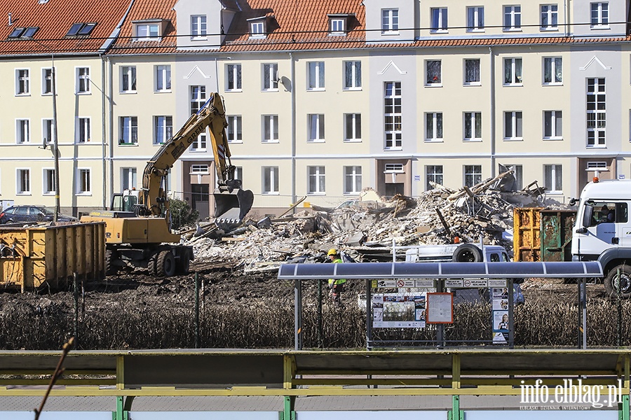 Rozbirka budynku po ogrodniku ulica Robotnicza, fot. 24