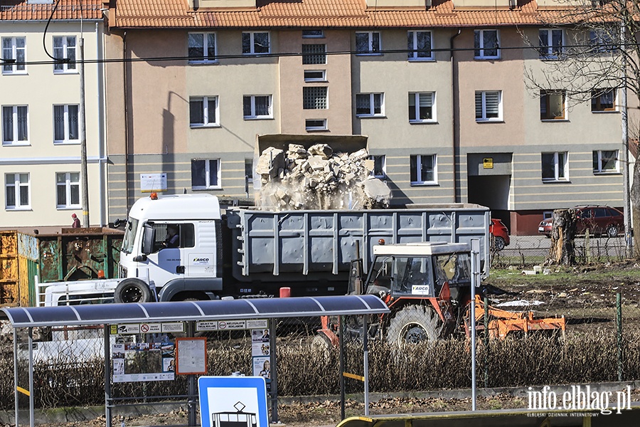 Rozbirka budynku po ogrodniku ulica Robotnicza, fot. 27