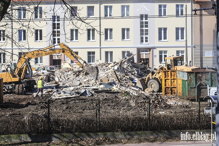 Rozbirka budynku po ogrodniku ulica Robotnicza, fot. 28