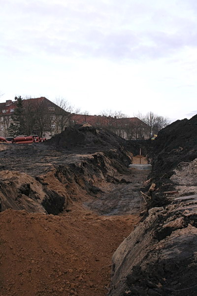 Budowa drogi czcej Alej Jana Pawa II z ul. Mazursk, fot. 8