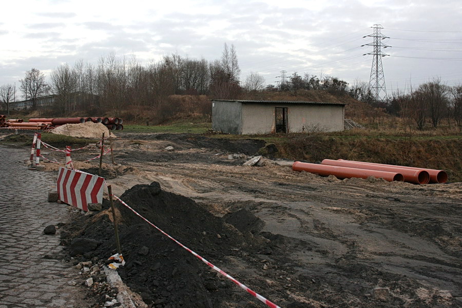 Budowa drogi czcej Alej Jana Pawa II z ul. Mazursk, fot. 13