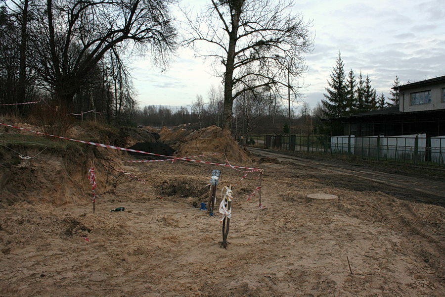 Budowa drogi czcej Alej Jana Pawa II z ul. Mazursk, fot. 19