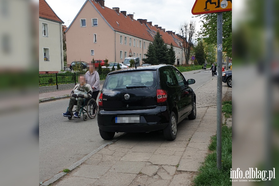 Mistrzowie parkowania w Elblgu (cz 49), fot. 6