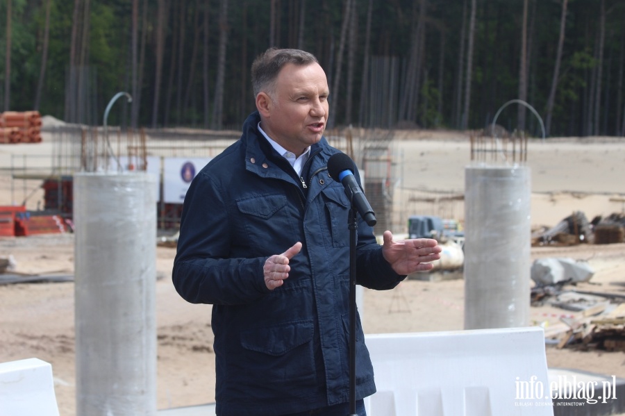 Konferencja Prasowa Prezydenta i Premiera na budowie Przekopu Mierzei Wilanej, fot. 30