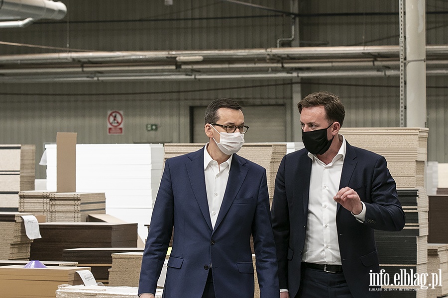 Morawiecki w fabryce Wójcika, fot. 14