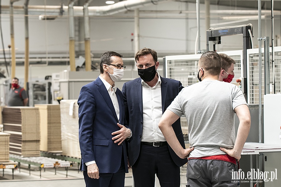 Morawiecki w fabryce Wójcika, fot. 19