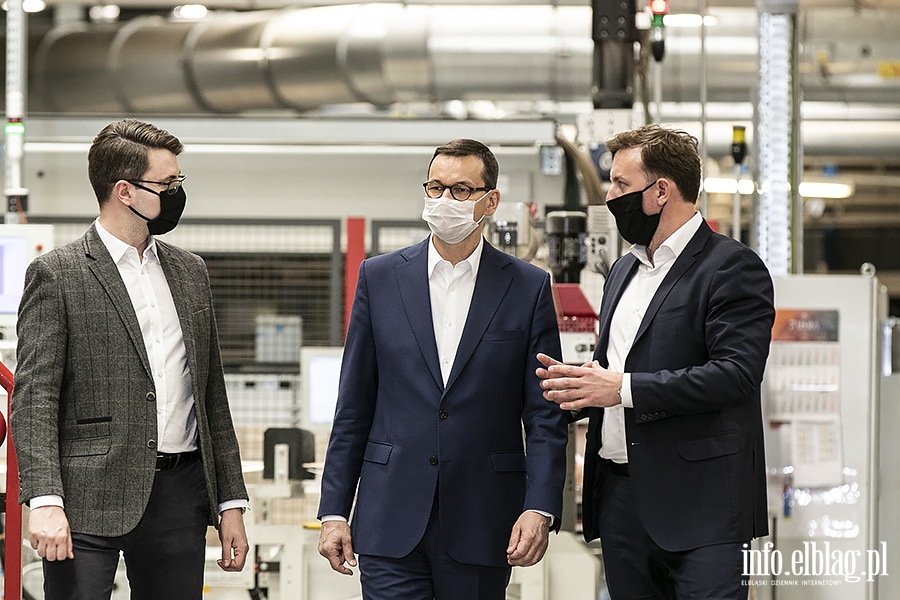 Morawiecki w fabryce Wójcika, fot. 30