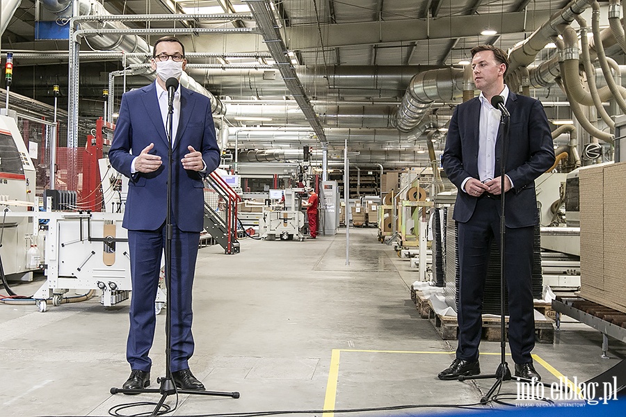 Morawiecki w fabryce Wójcika, fot. 39