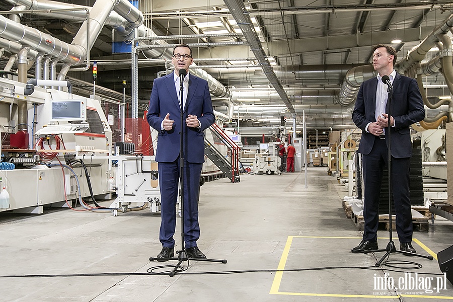 Morawiecki w fabryce Wjcika, fot. 41