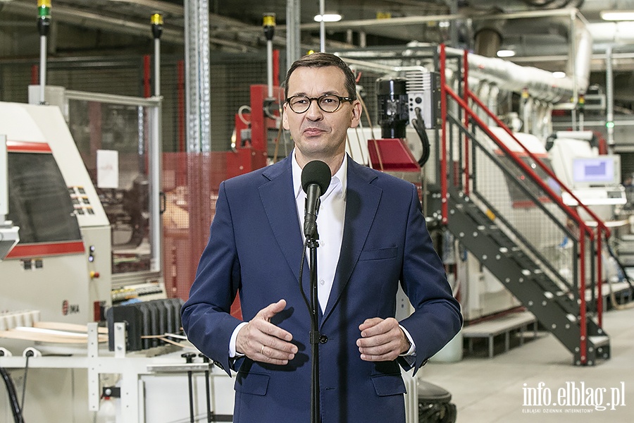 Morawiecki w fabryce Wójcika, fot. 44