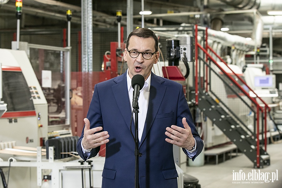 Morawiecki w fabryce Wjcika, fot. 47