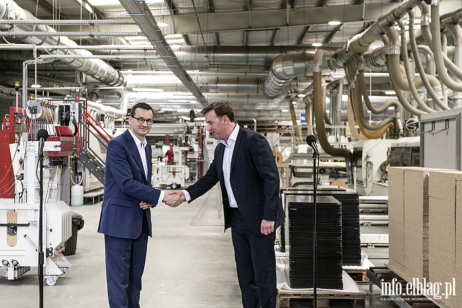 Morawiecki w fabryce Wójcika, fot. 54