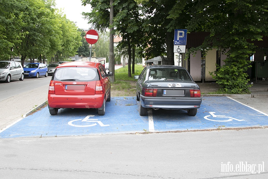Mistrzowie parkowania w Elblgu (cz 52), fot. 5