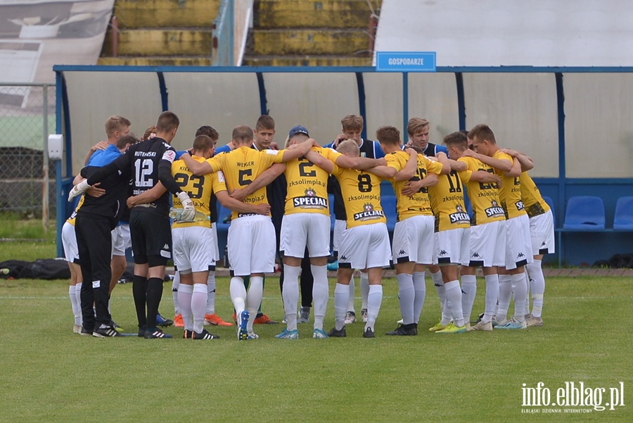 Olimpia Elblg - Pogo Siedlce 1:0, fot. 1