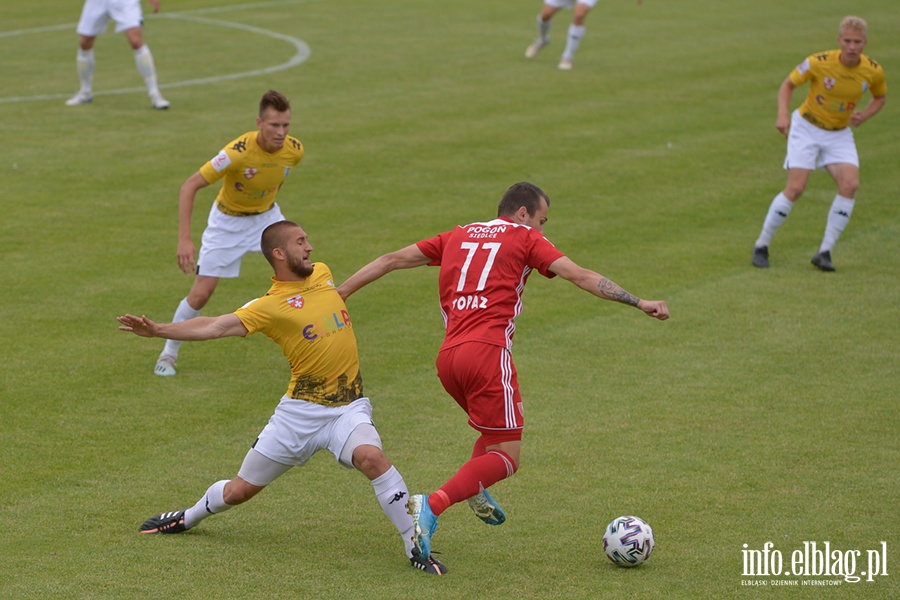 Olimpia Elblg - Pogo Siedlce 1:0, fot. 5