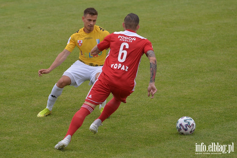 Olimpia Elblg - Pogo Siedlce 1:0, fot. 6