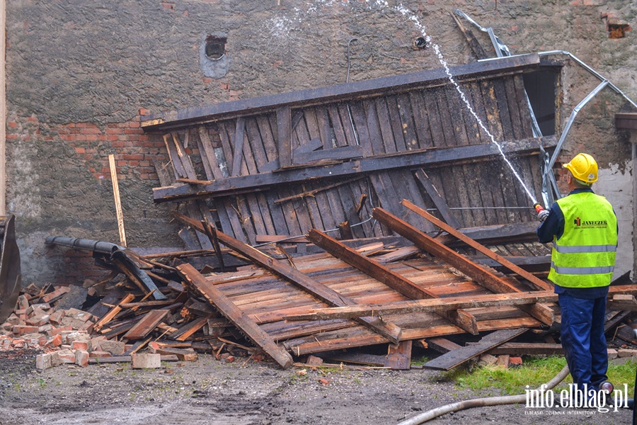 Rozbirka budynku przy ul. Browarnej 101, fot. 14