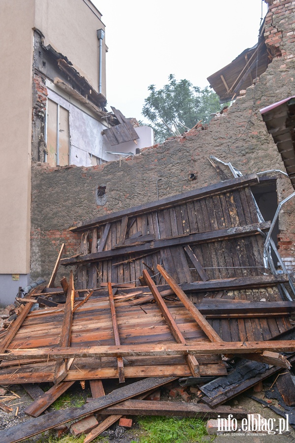 Rozbirka budynku przy ul. Browarnej 101, fot. 15