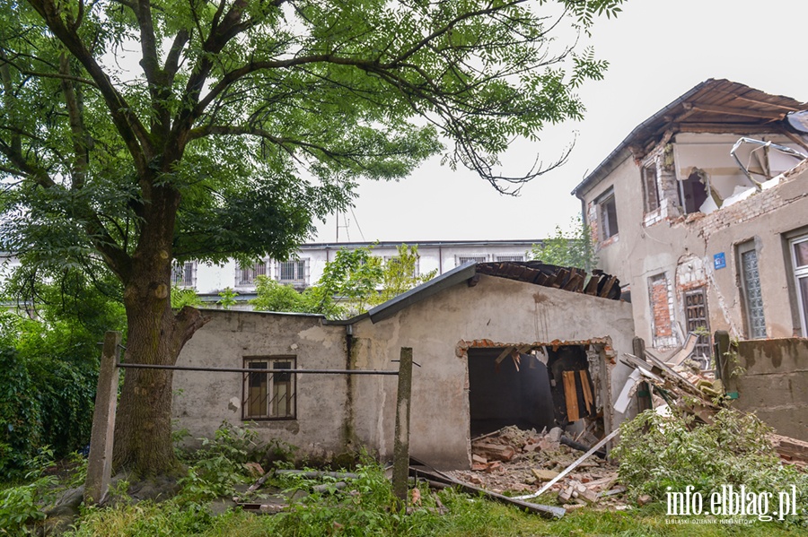 Rozbiórka budynku przy ul. Browarnej 101, fot. 20