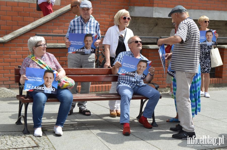 Poparcie dla Rafała Trzaskowskiego, fot. 2