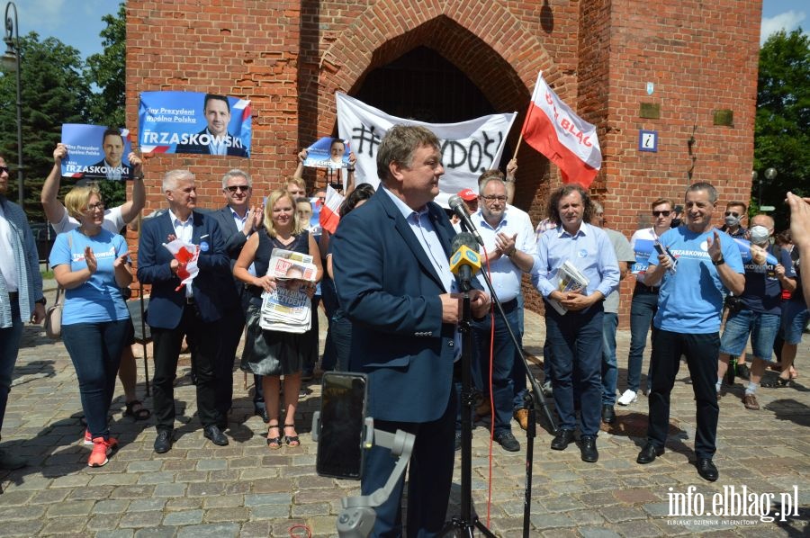 Poparcie dla Rafała Trzaskowskiego, fot. 46