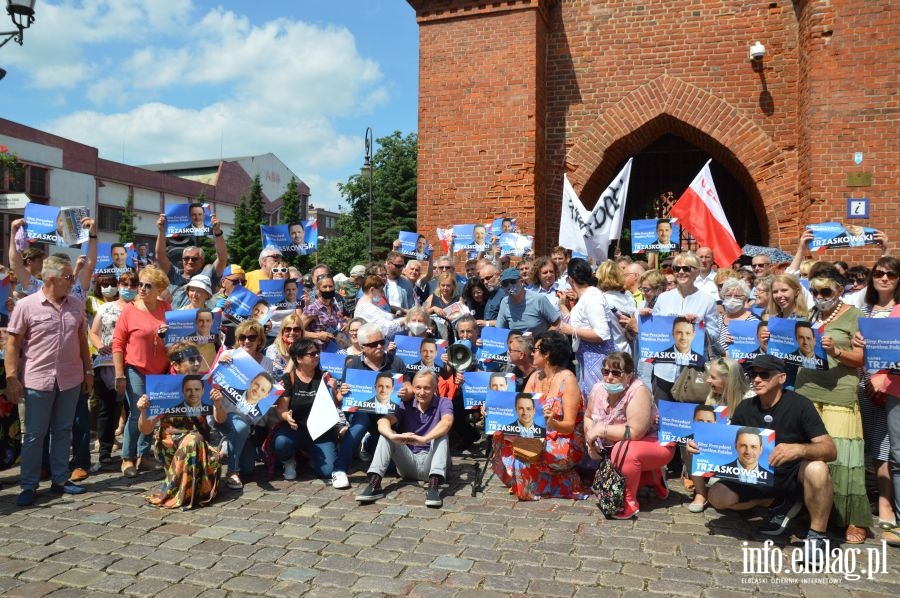 Poparcie dla Rafaa Trzaskowskiego, fot. 74