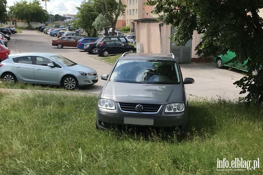 Mistrzowie parkowania w Elblągu (część 53), fot. 10