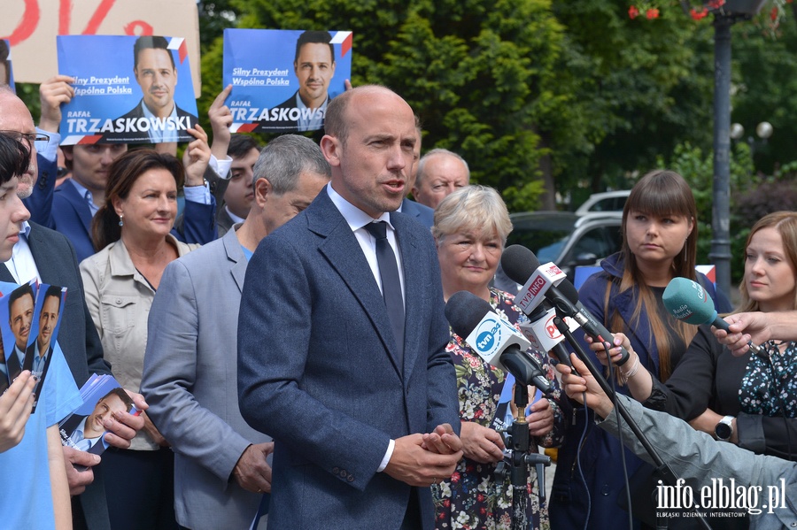 Konferencja prasowa PO z udziaem Borysa Budki , fot. 4