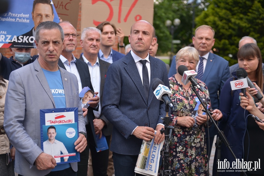 Konferencja prasowa PO z udziaem Borysa Budki , fot. 37