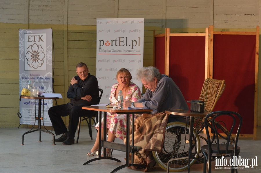 XXIII letni salon Muzyczny Bażantarnia 2020, Scena przy stoliku ,,Poszkodowany Goldiner'', fot. 28