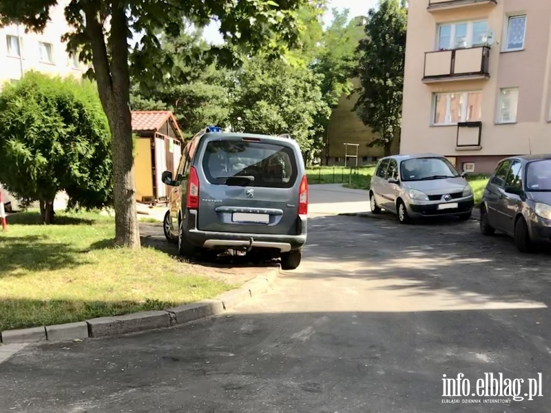Mistrzowie parkowania w Elblgu (cz 58), fot. 9