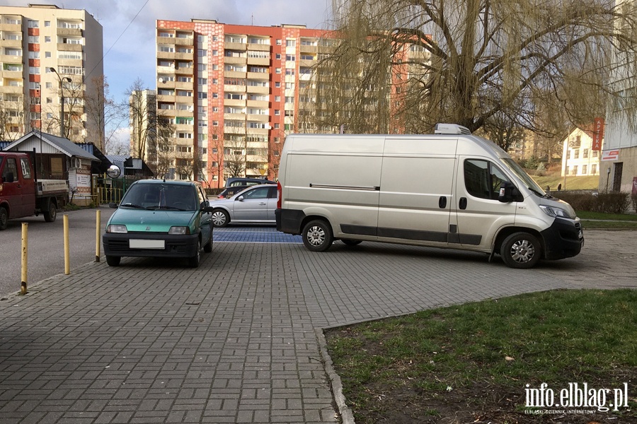 Mistrzowie parkowania w Elblgu (cz 60), fot. 6