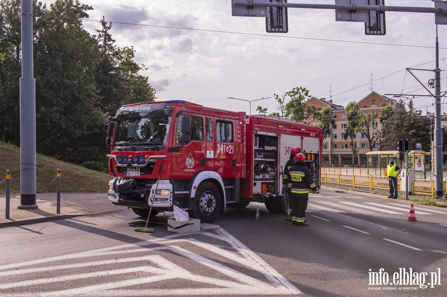 Wypadek przy ul. Traugutta, fot. 11