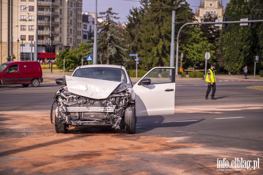 Wypadek przy ul. Traugutta, fot. 13