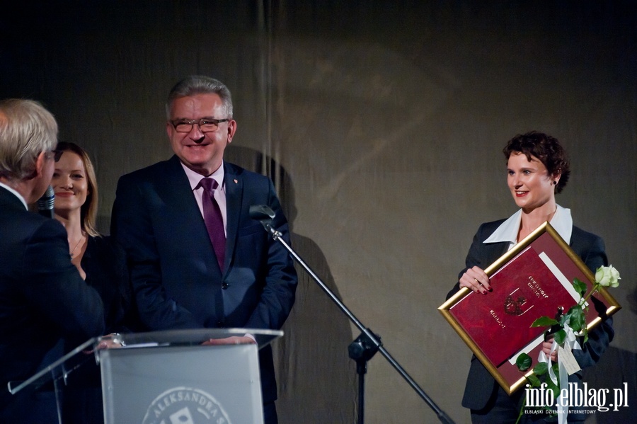 Wręczenie Aleksandrów 2020 i próba generalna przedstawienia pt.: "Burzliwe życie Lejzorka Rojtszwańca", fot. 15