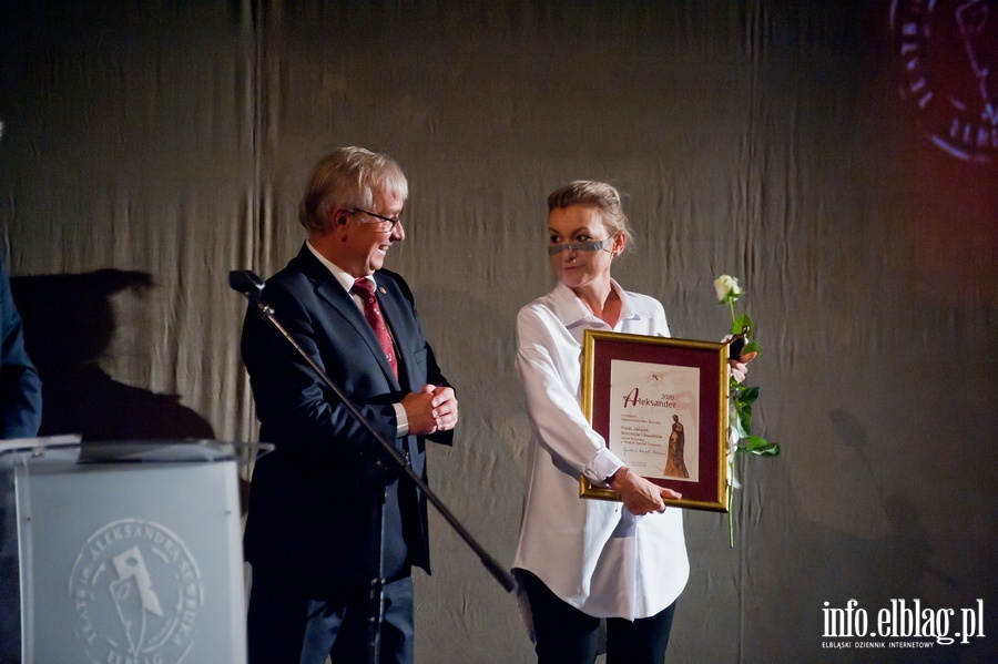 Wręczenie Aleksandrów 2020 i próba generalna przedstawienia pt.: "Burzliwe życie Lejzorka Rojtszwańca", fot. 21