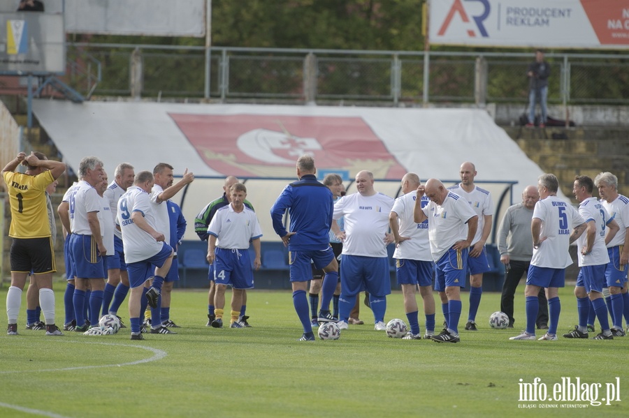 Oldboje Olimpii Elblg vs Przyjaciele Sportu - Mecz towarzyski, fot. 1