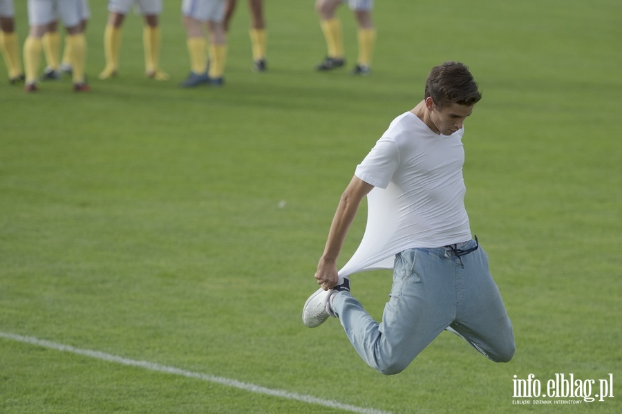 Oldboje Olimpii Elbląg vs Przyjaciele Sportu - Mecz towarzyski, fot. 14