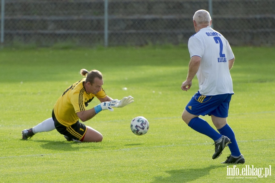 Oldboje Olimpii Elblg vs Przyjaciele Sportu - Mecz towarzyski, fot. 26