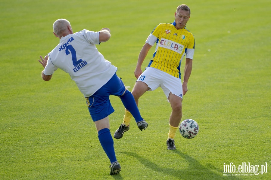 Oldboje Olimpii Elblg vs Przyjaciele Sportu - Mecz towarzyski, fot. 30