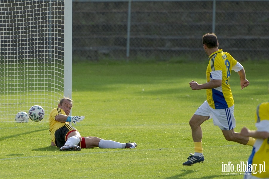 Oldboje Olimpii Elblg vs Przyjaciele Sportu - Mecz towarzyski, fot. 36