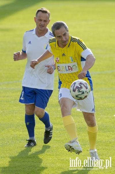 Oldboje Olimpii Elblg vs Przyjaciele Sportu - Mecz towarzyski, fot. 37