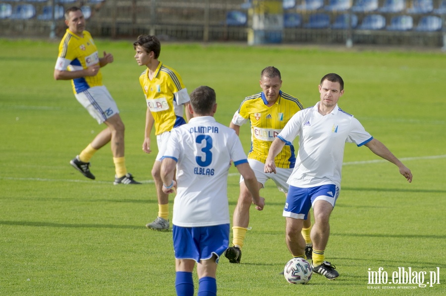 Oldboje Olimpii Elblg vs Przyjaciele Sportu - Mecz towarzyski, fot. 40