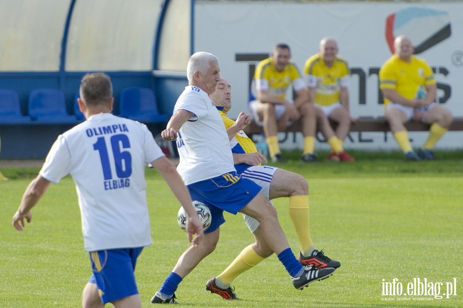 Oldboje Olimpii Elblg vs Przyjaciele Sportu - Mecz towarzyski, fot. 42